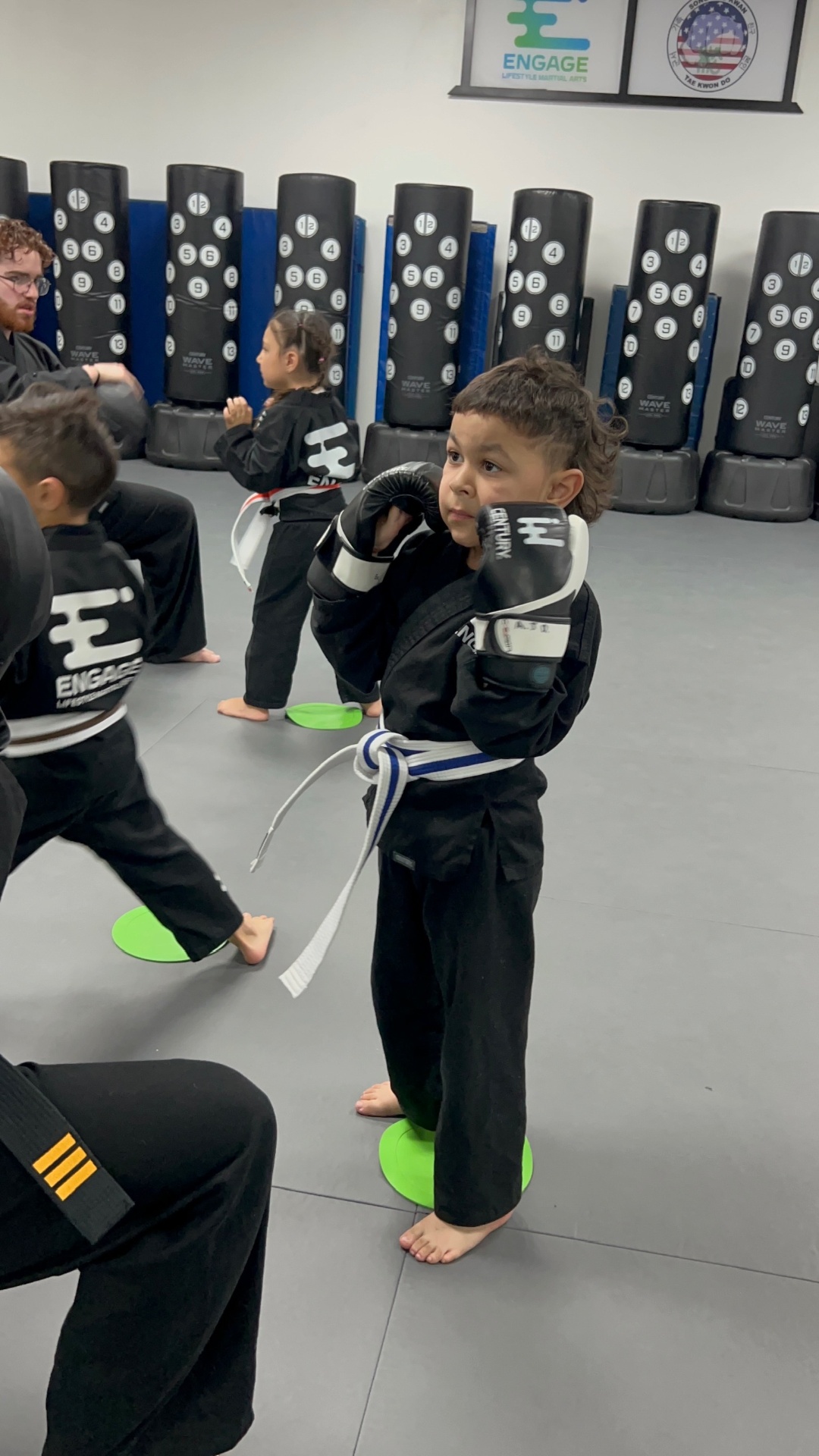 Athletic Development for kids ages 5-7 at Engage Lifestyle Martial Arts