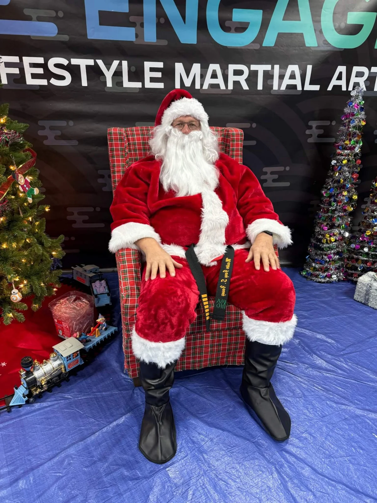Big Master Santa at Engage Lifestyle Martial Arts in Henderson