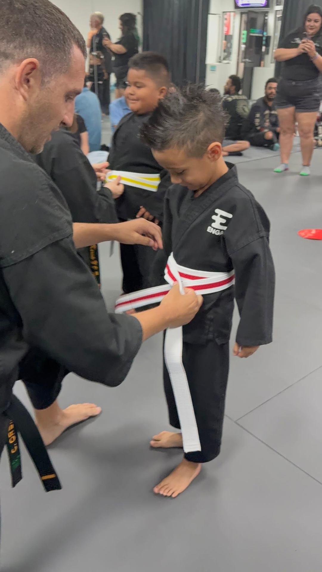Young Engage Ninja ready to train